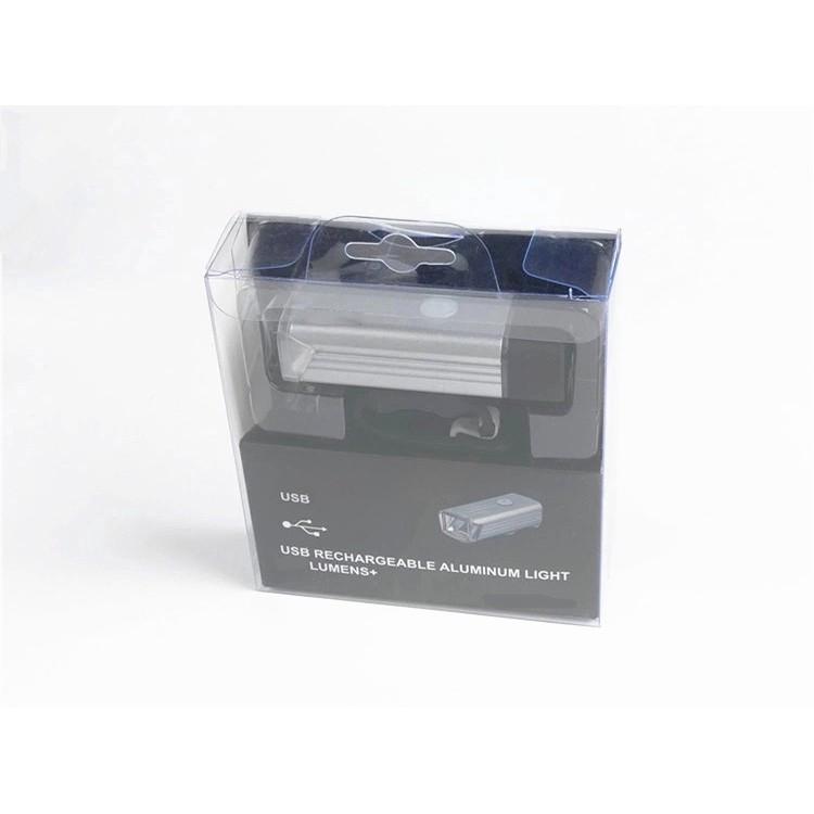 Đèn LED gắn tay lái xe đạp chống nước sạc USB