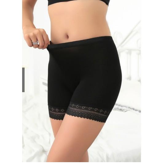 Hàng hót mới về - Quần đùi mặc váy pha ren chất cotton - CHILLHOUSE