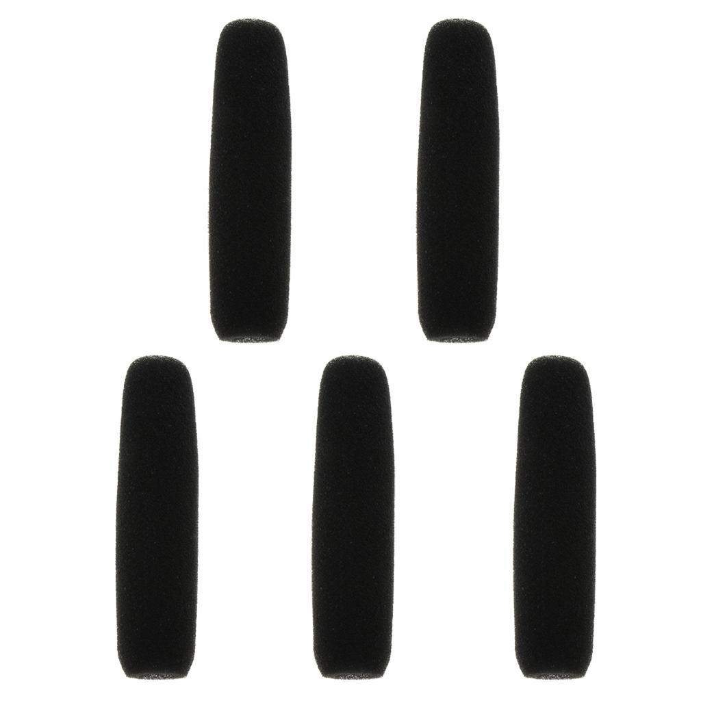 5pcs Microphone Windscreen Foam Mic Cover for Interview Microphone