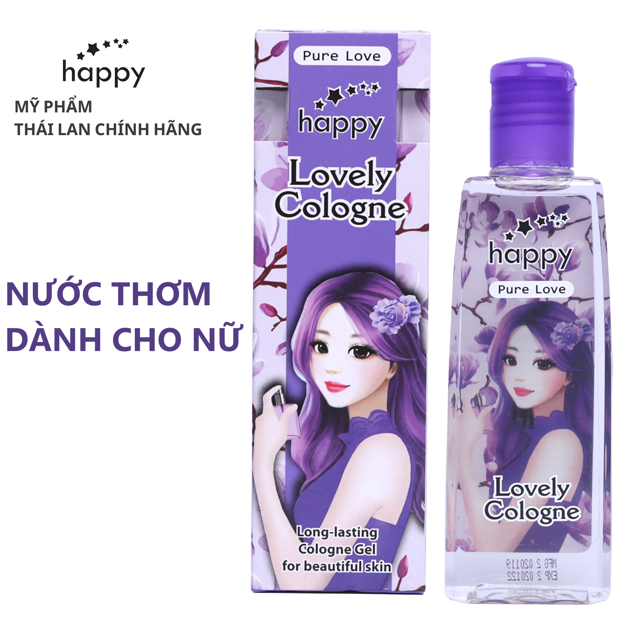 Nước thơm nữ Happy - Pure Love