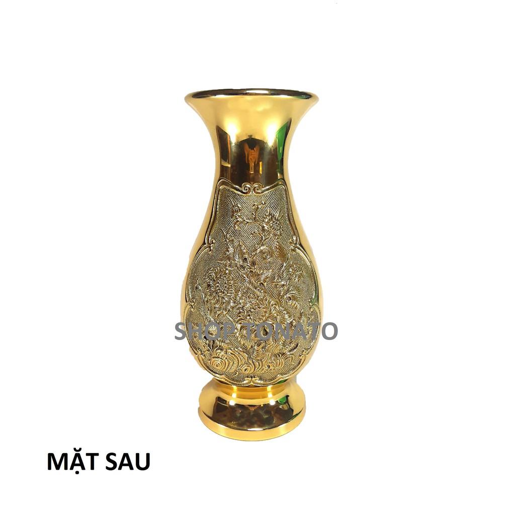 BÌNH BÔNG,LỌ HOA ĐỒNG CÚC LỚN CAO 31CM
