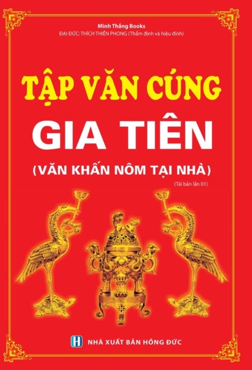 Combo Tập Văn Cúng Gia Tiên + Khoa Cúng Tổng Hợp (Bộ 2 Cuốn) - MT
