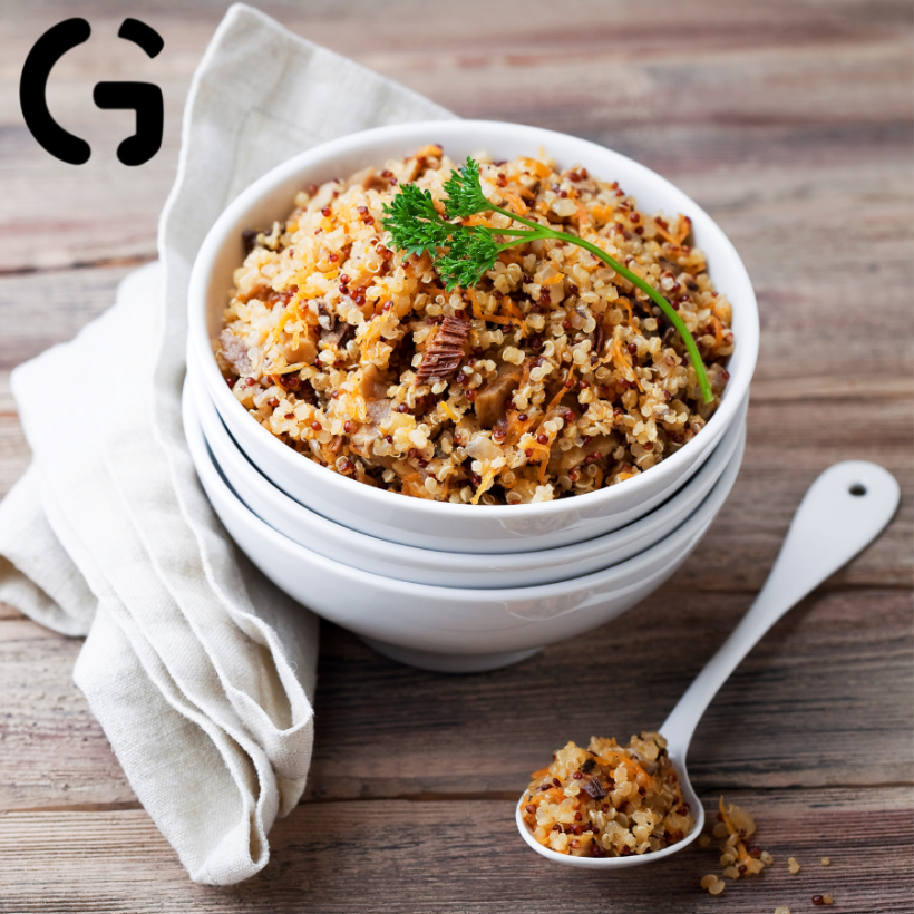 Hạt Quinoa 3 Màu Ăn Kiêng GUfoods 400g - Giảm cân, Eat clean, Giàu lợi ích sức khoẻ