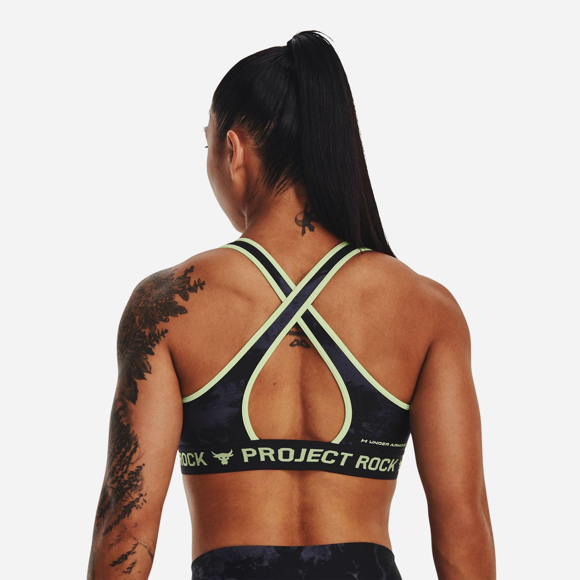 Áo bra thể thao nữ Under Armour Project Rock - 1374640-001