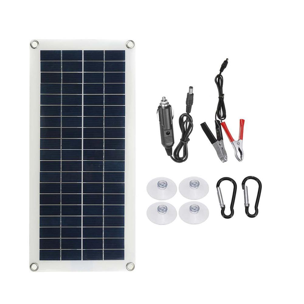 Bảng điều khiển năng lượng mặt trời bằng kính đơn tinh thể cứng nhất 100W 110W 36cell 125mm * 125mm để sạc pin 12V 18V Màu sắc: Kính trắng 100W