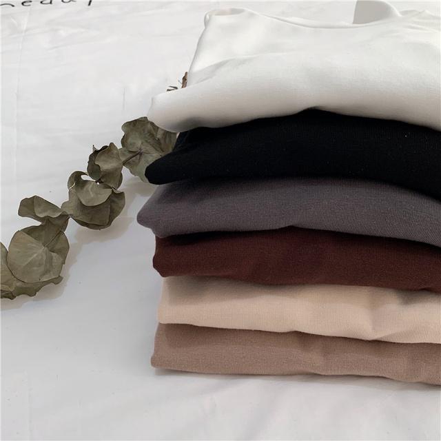 ÁO GIỮ NHIỆT LÓT NỈ CỔ 3P