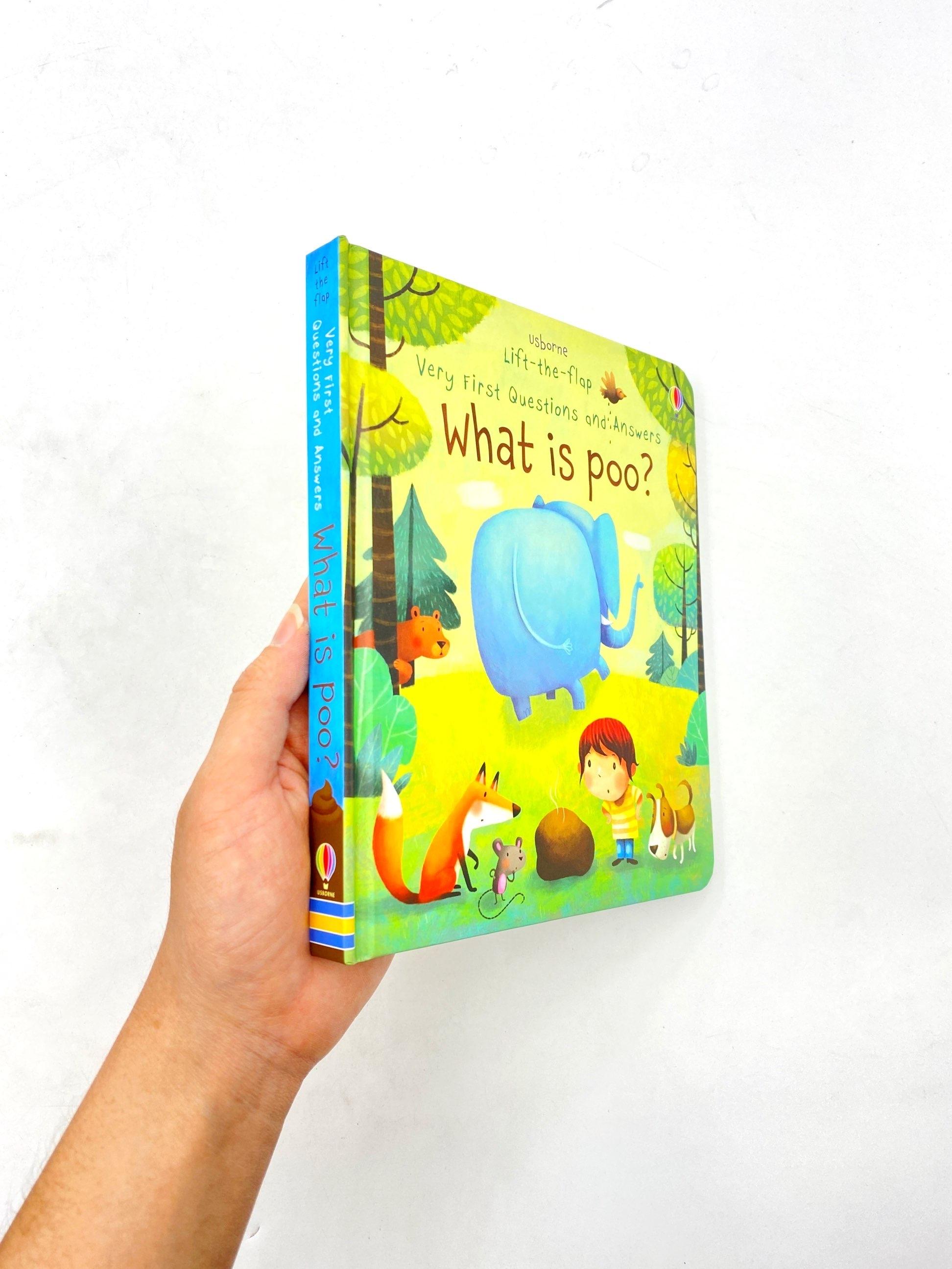 Sách Usborne What is poo?