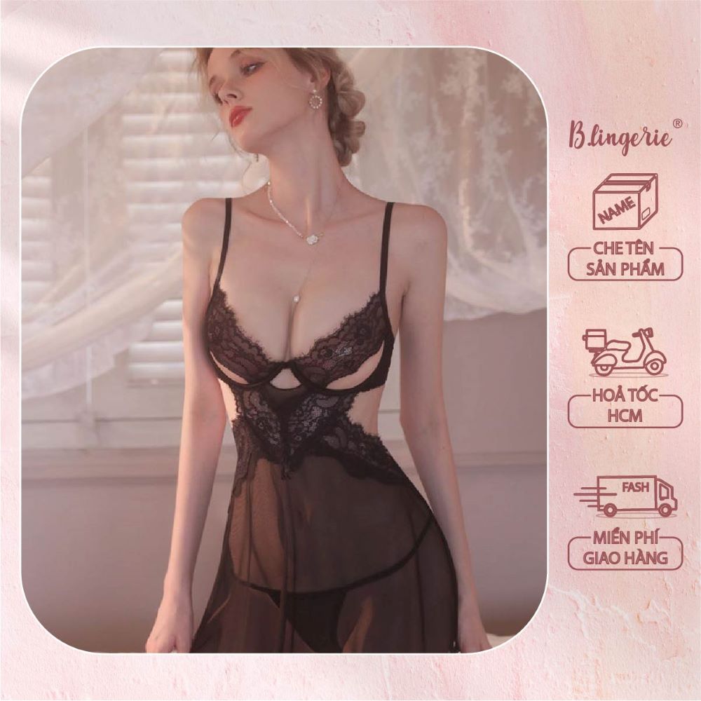 Váy Ngủ Xuyên Thấu Quyến Rũ - B.Lingerie