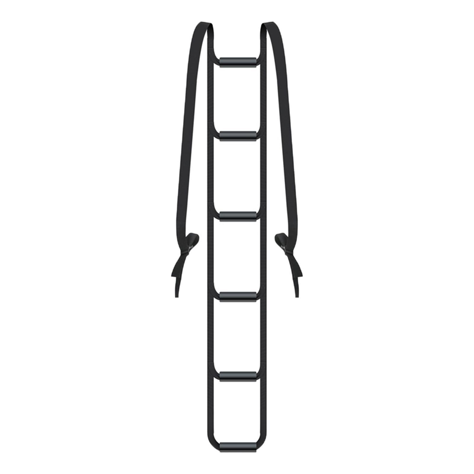 Bed Ladder Assist Strap with Handles Adjustable for Elderly Flexible Webbing