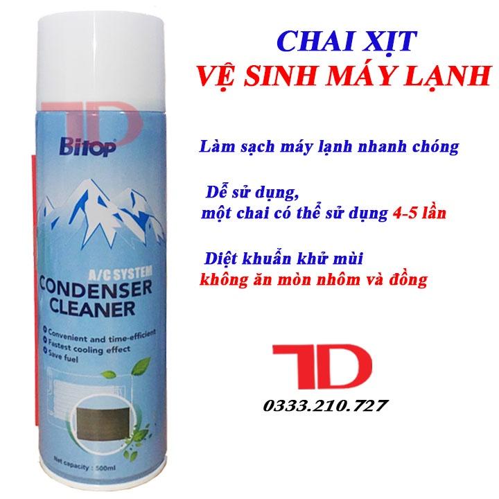 Nước Rửa Dàn Lạnh Dạng Nắp Xịt