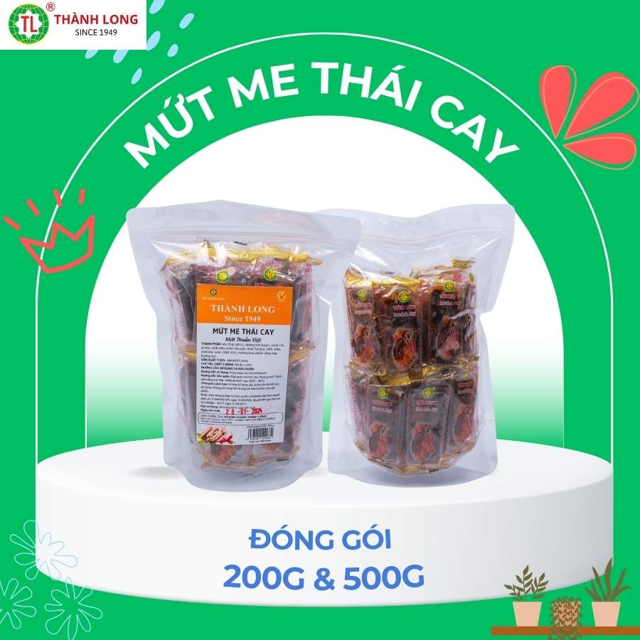 MỨT ME THÁI CAY THÀNH LONG 200G - VIỆT NAM