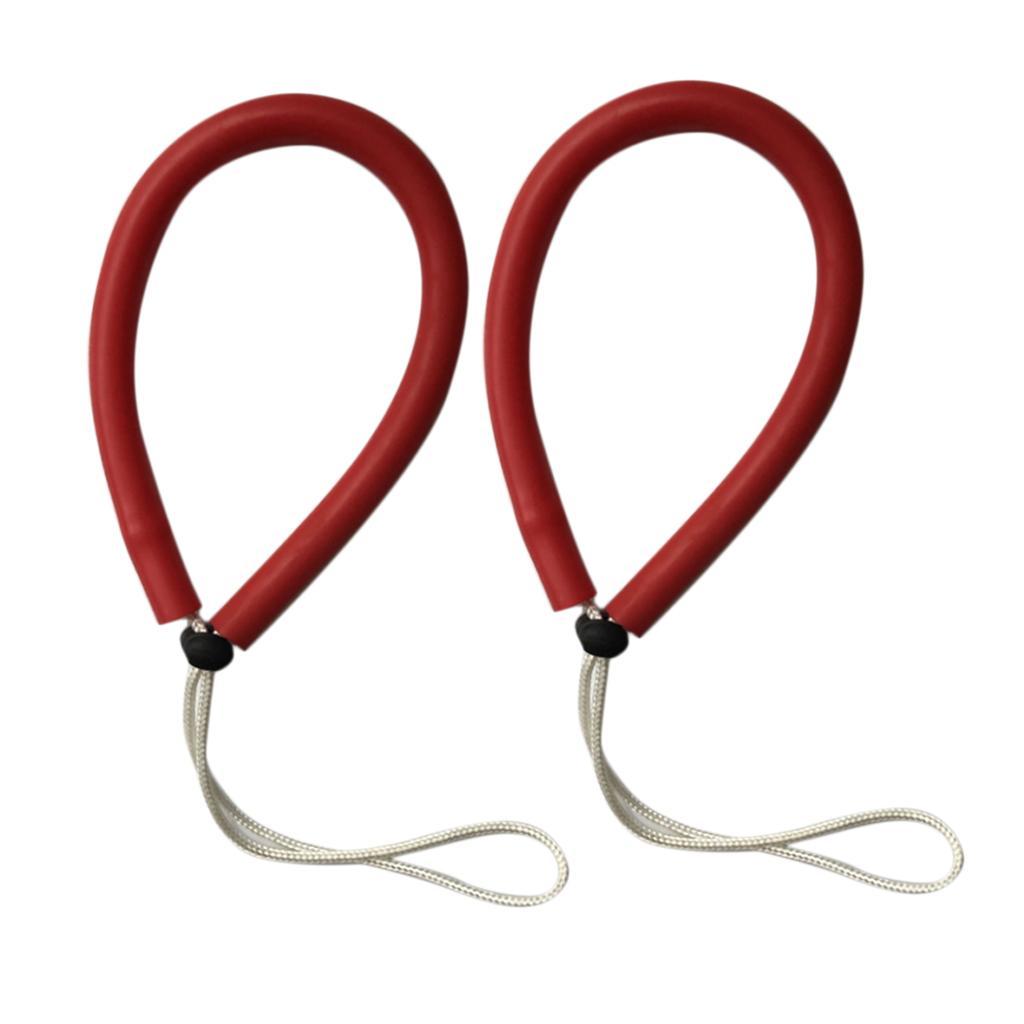 3-10pack Diving Wrist Strap Lanyard Underwater Camera Flashlight Grip Rope Red