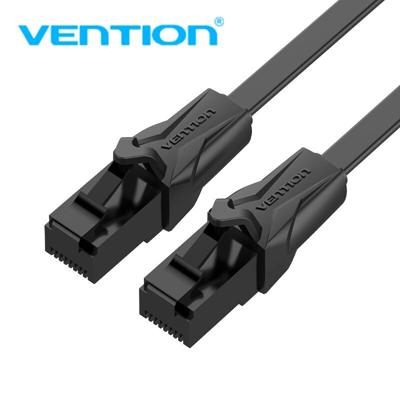 Dây cáp mạng LAN Cat6 Vention dẹt - hai đầu đúc sẵn UTP, dài 1m -15m, hàng chính hãng