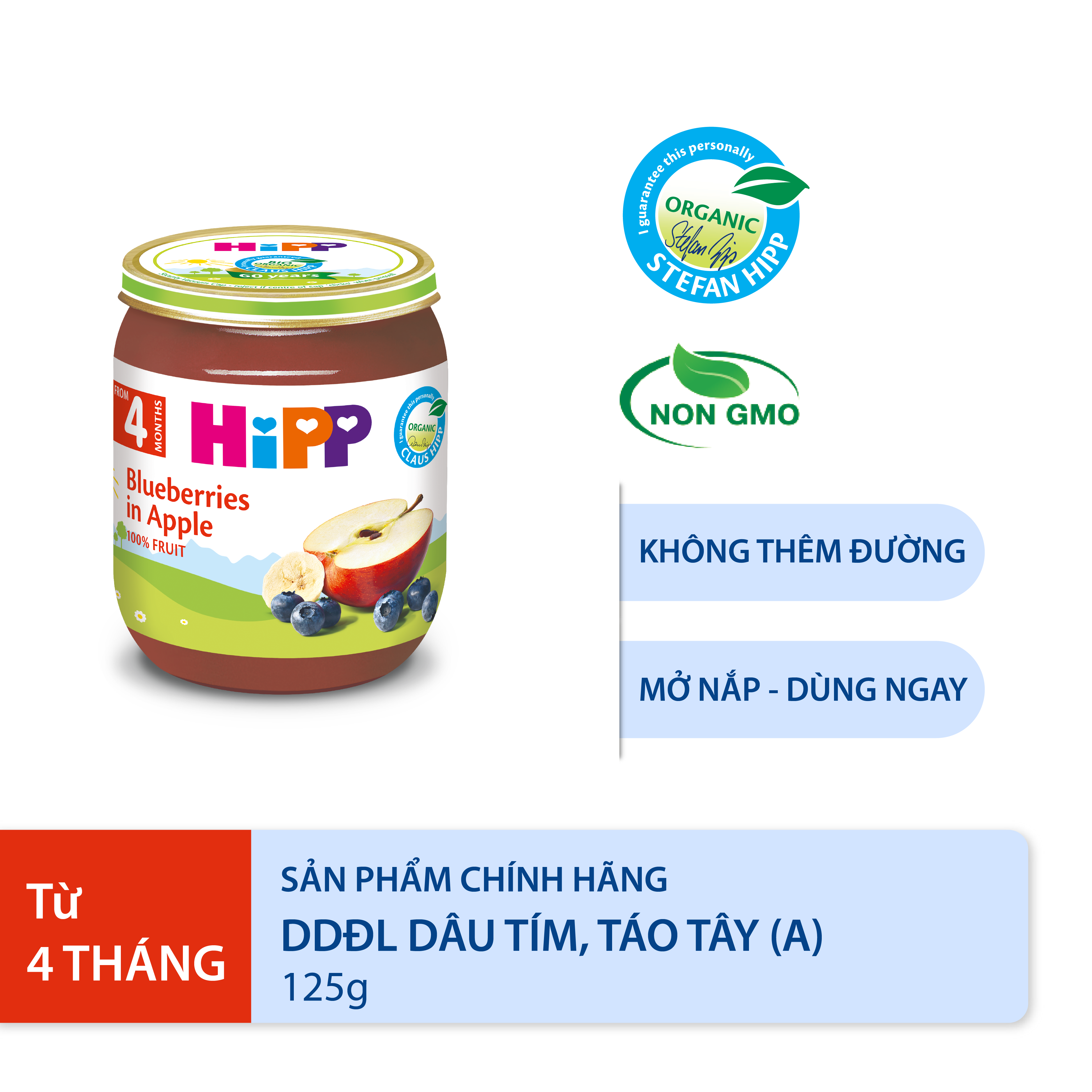 Combo ăn dặm HiPP Organic số 7: Dành cho trẻ dị ứng cao