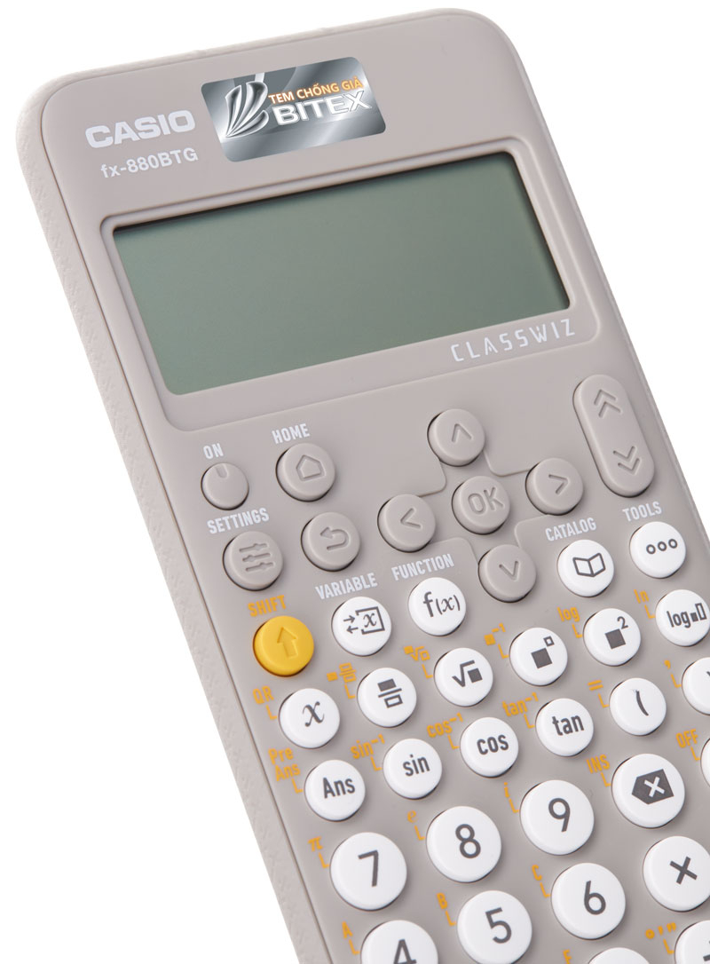 Máy Tính Casio Fx-880BTG - Màu Xám