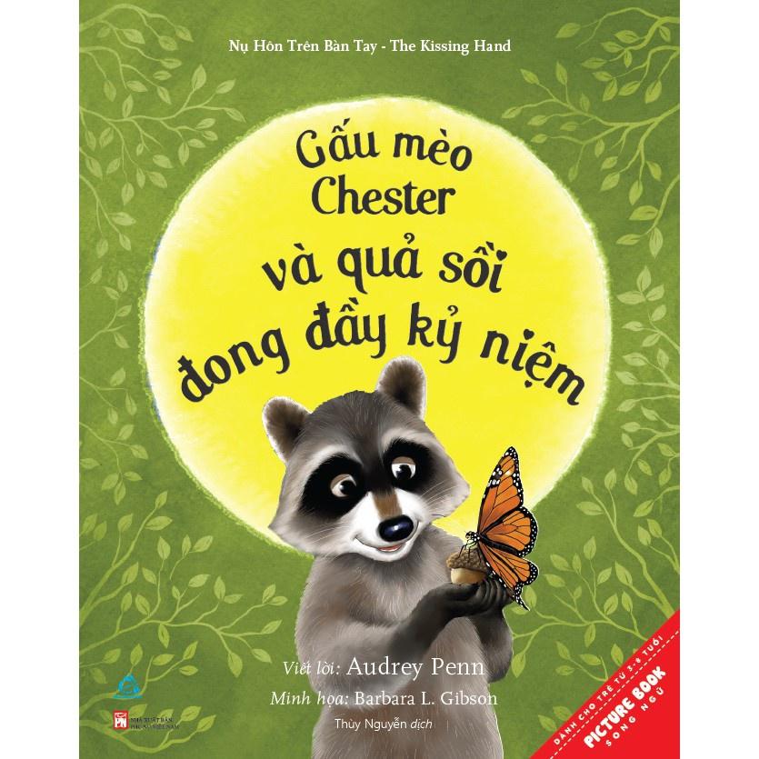 Sách - Combo 6 Cuốn Picture Book Song Ngữ Gấu Mèo Chester