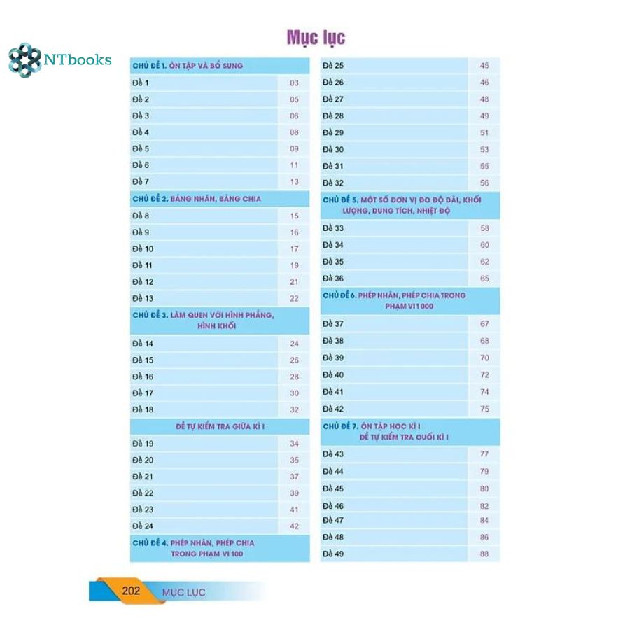 Sách 100 Đề Kiểm Tra Toán Lớp 3