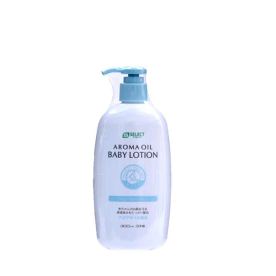 Sữa dưỡng thể tinh dầu thơm thiên nhiên cho bé s select 300ml/chai