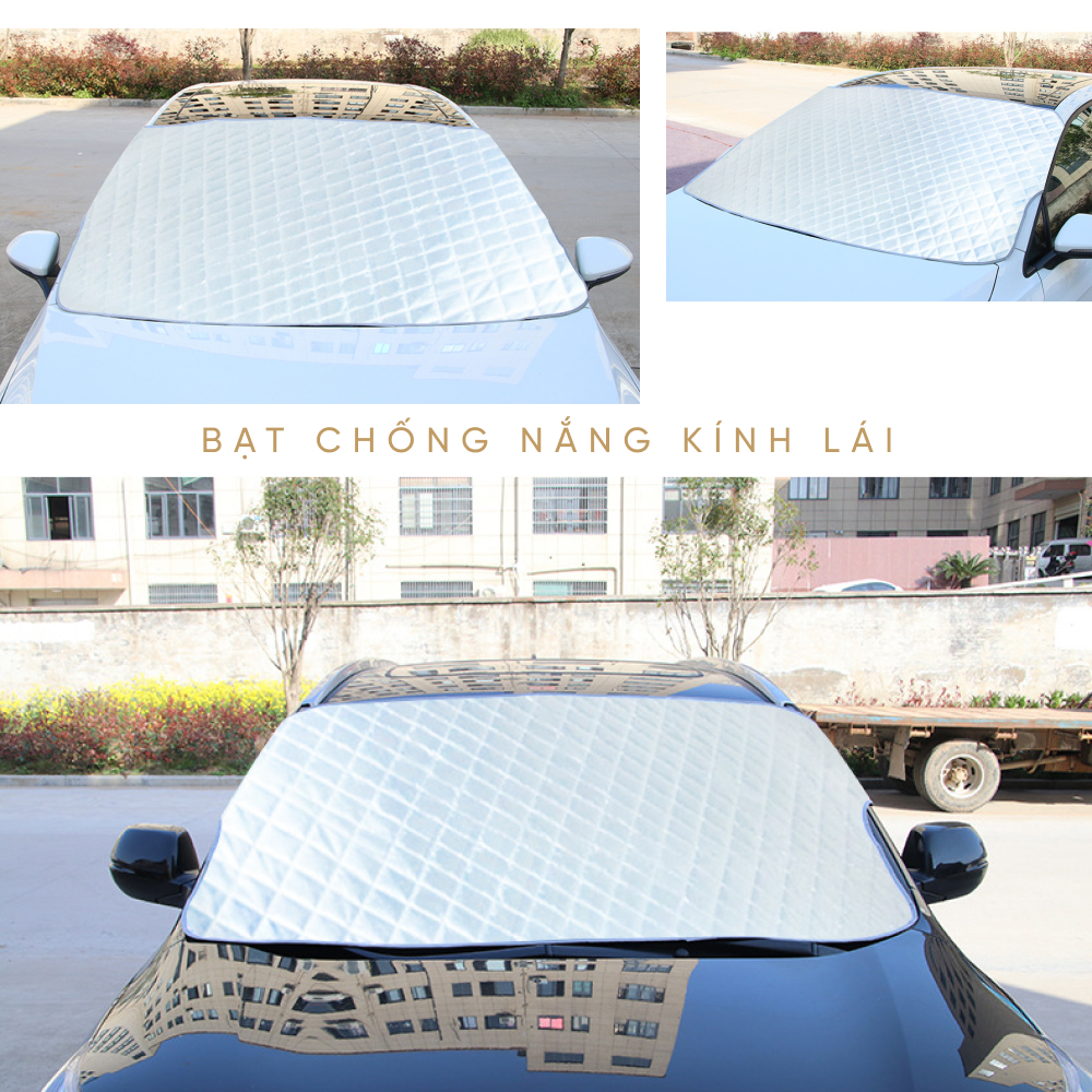 Bạt Che Nắng Kính Lái Xe Ô Tô Cao Cấp | Bạt Che Nắng Kính Lái Sử Dụng Chất Liệu Cao Cấp Chống Tia UV, Bảo Vệ Taplo Xe Hiệu Quả