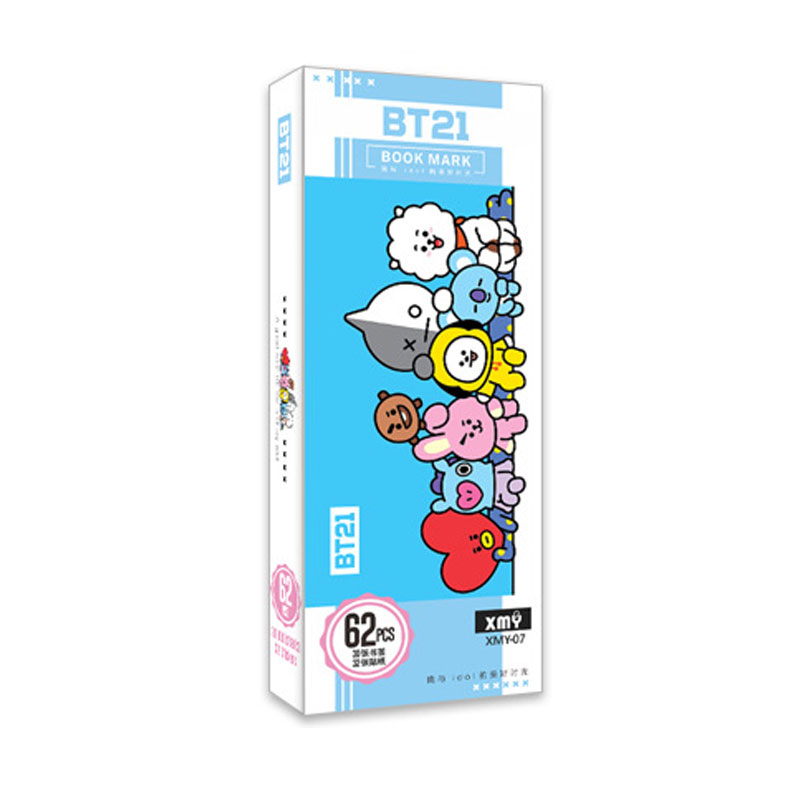 Bookmark BT21 BTS 62psc