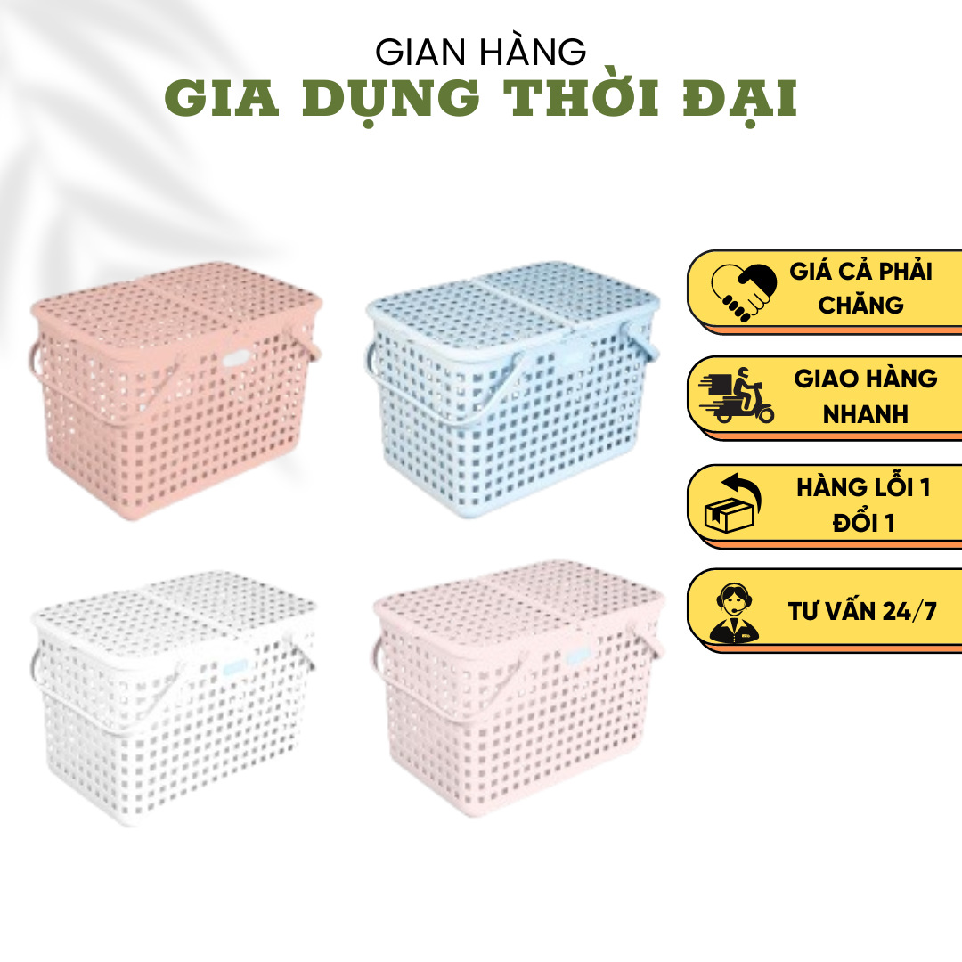 Làn đi sinh cho mẹ và bé nhật bản inochi loại giỏ xách có quai giữa kèm nắp tiện dụng