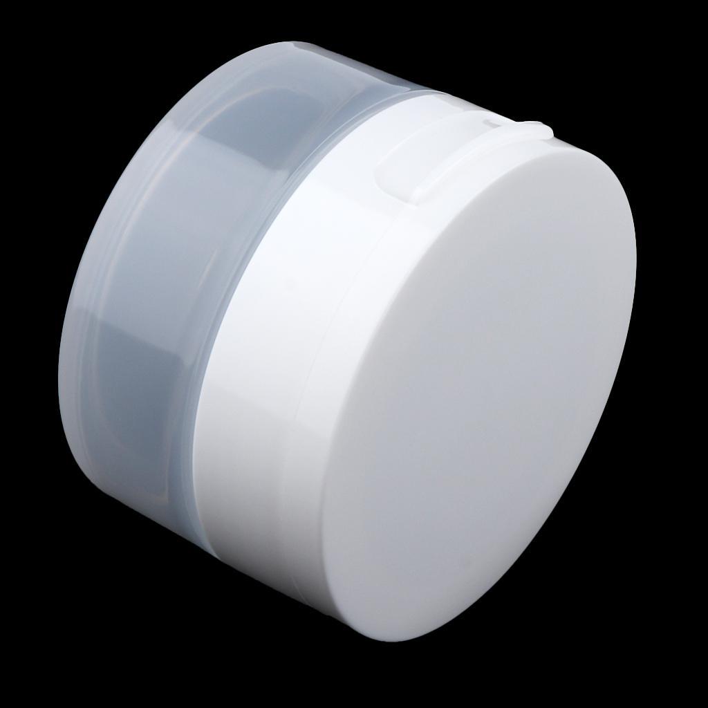 50g 80g Empty Bottle For Cosmetic Loose Powder Jar Case Makeup Pot w/ Mirror