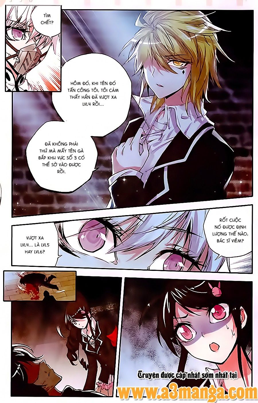 cấp độ phân liệt chapter 52 4