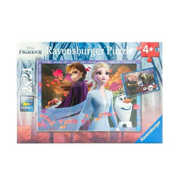 Xếp hình Frozen 2: Frosty Adventure 2×24 mảnh Ravensburger 050109||Disney license