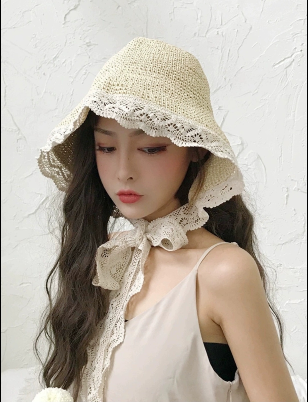 Nón nữ gấp gọn mũ rộng vành thoáng khí phối ren tiện lợi đi biển che nắng với chất liệu cói rơm  #nonrongvanh #murongvanh #noncoi #mucoi #nondibien #mudibien #nonchongnanh #muchongnang #nondep #mudep #nonthotrang #muthoitrang  dona24100204