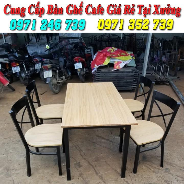 Bàn ghế sắt cafe nhà hàng quán ăn