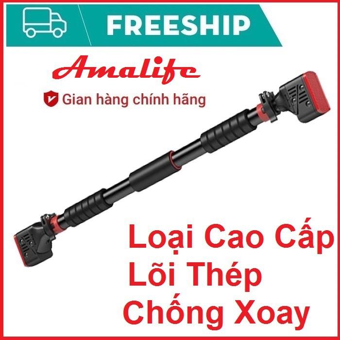 Thanh Tập Xà Đơn Treo Tường Gắn Cửa Nhiều Cỡ Từ 62-150cm Tùy Chỉnh Tập Gym Tập Thể Thao Chính Hãng Amalife