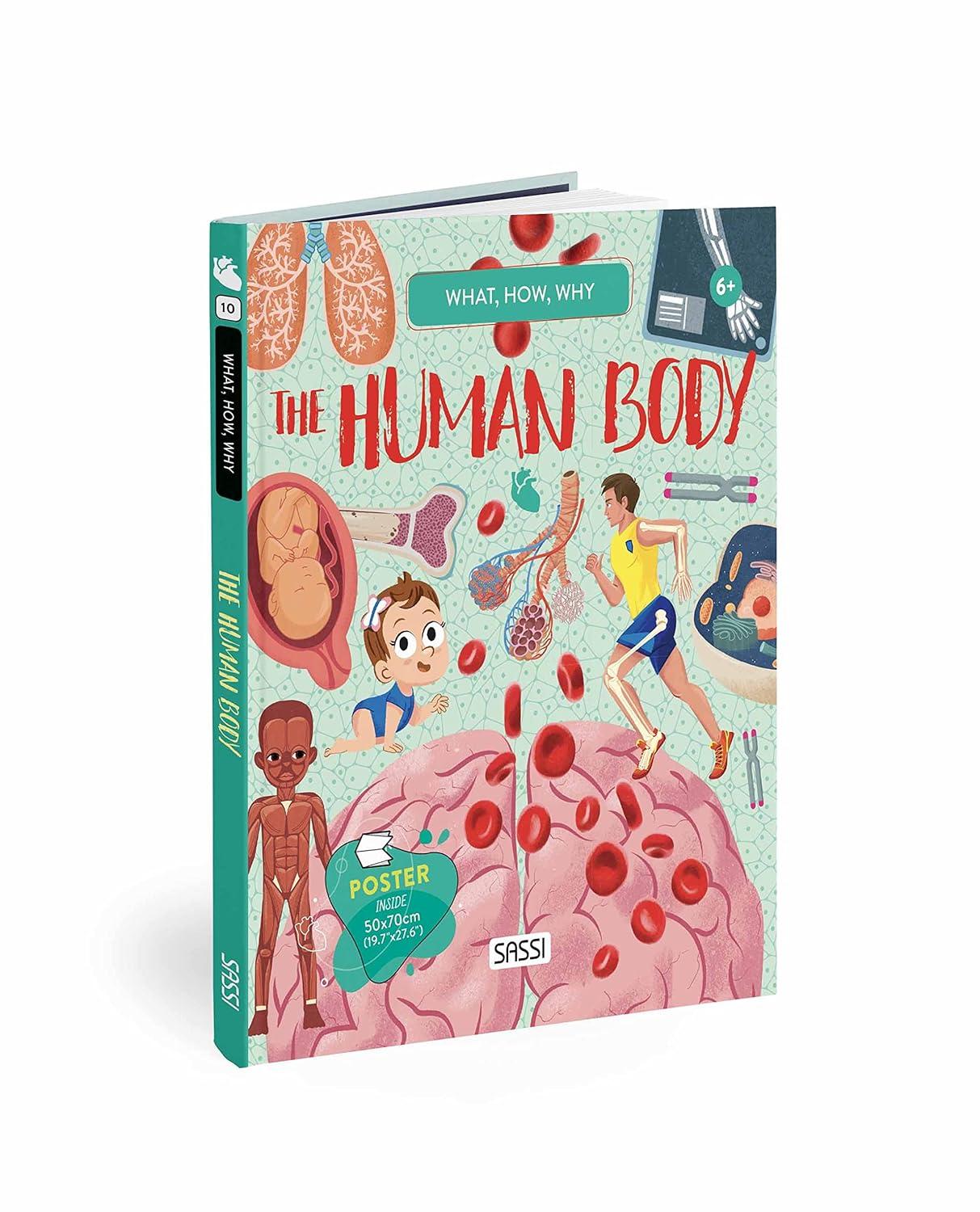 Sách ngoại văn: What How Why Human Body