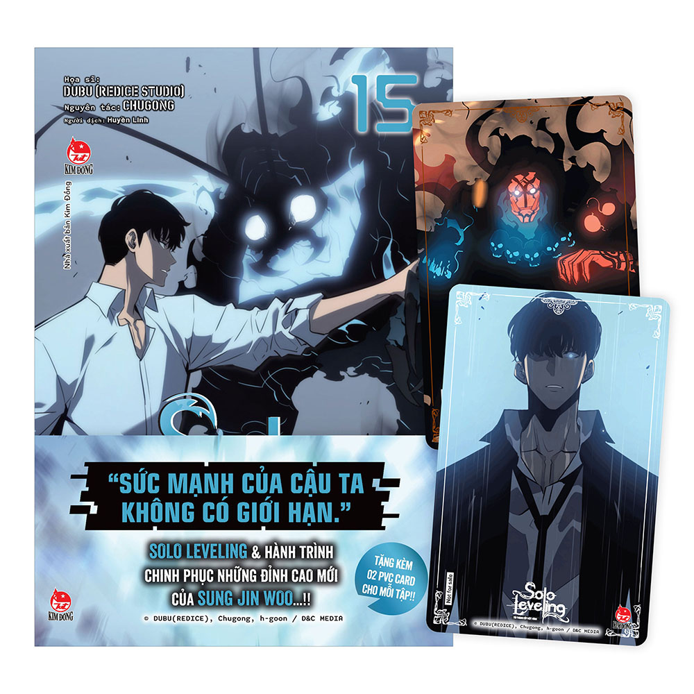 Solo Leveling - Tôi Thăng Cấp Một Mình - Tập 15 [Tặng kèm Obi + Bộ Đôi Card PVC]