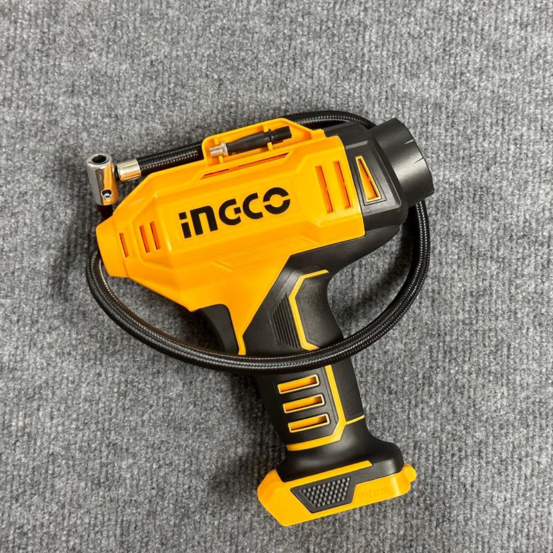 MÁY BƠM HƠI LỐP XE Ô TÔ DÙNG PIN 20V (KHÔNG KÈM PIN VÀ SẠC) INGCO CACLI2018 - HÀNG CHÍNH HÃNG