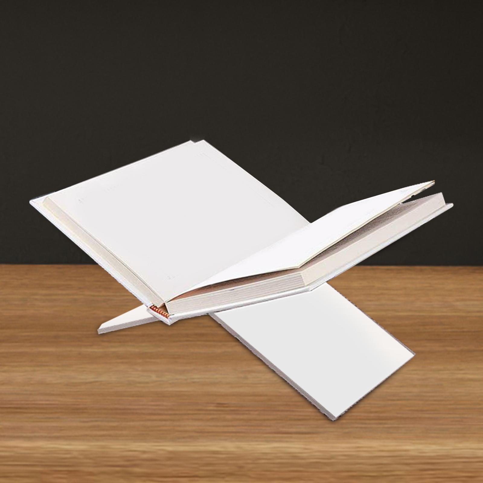 Book Stand x Shaped Display Holder Home Decoration for Classroom Office