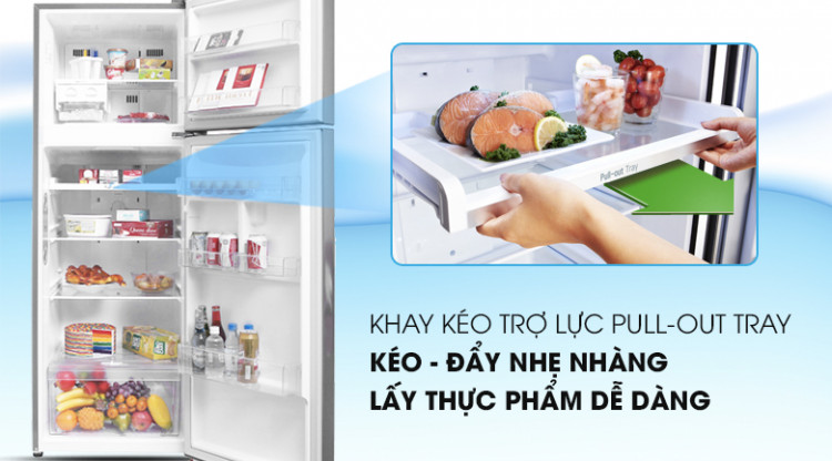 Khay kéo trợ lực - Tủ lạnh LG Inverter 315 lít GN-M315PS Khay kéo trợ lực - Tủ lạnh LG Inverter 315 lít GN-M315PS