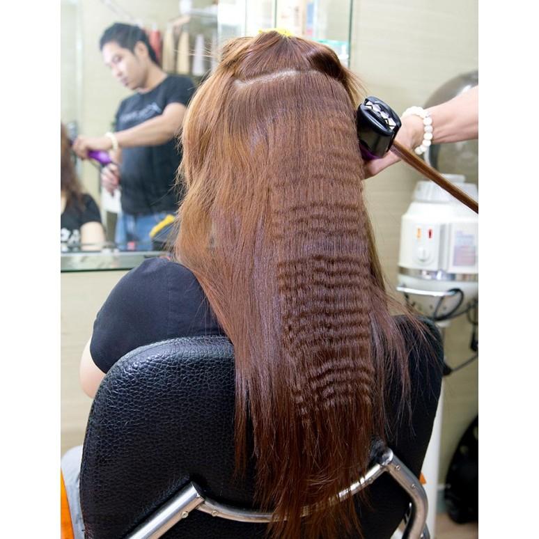 Máy bấm tóc bản lớn Hàn Quốc Tặng Kèm kẹp vịt chia tóc