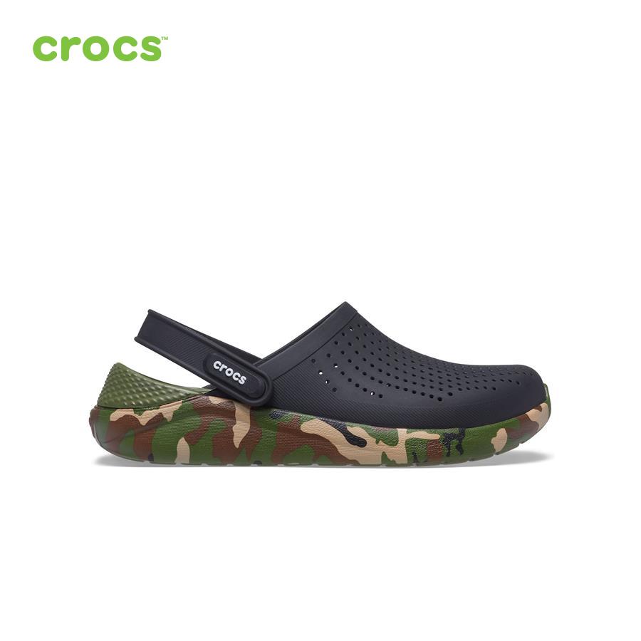 Giày lười unisex Crocs FW LiteRide Clog U Printed Camo - 206491-0C4