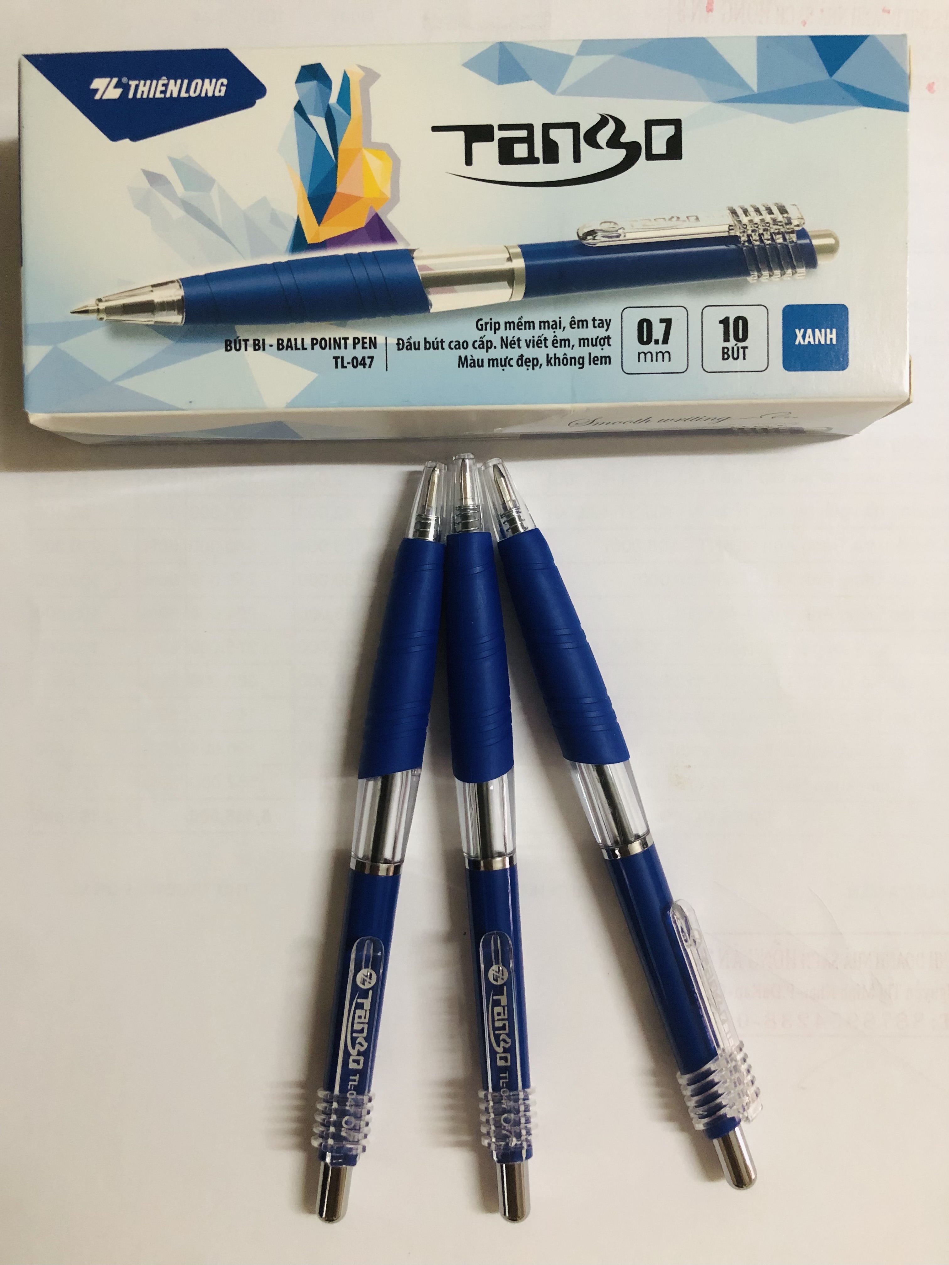 Bút Bi Thiên Long Tango TL-047 (10 cây/ hộp)