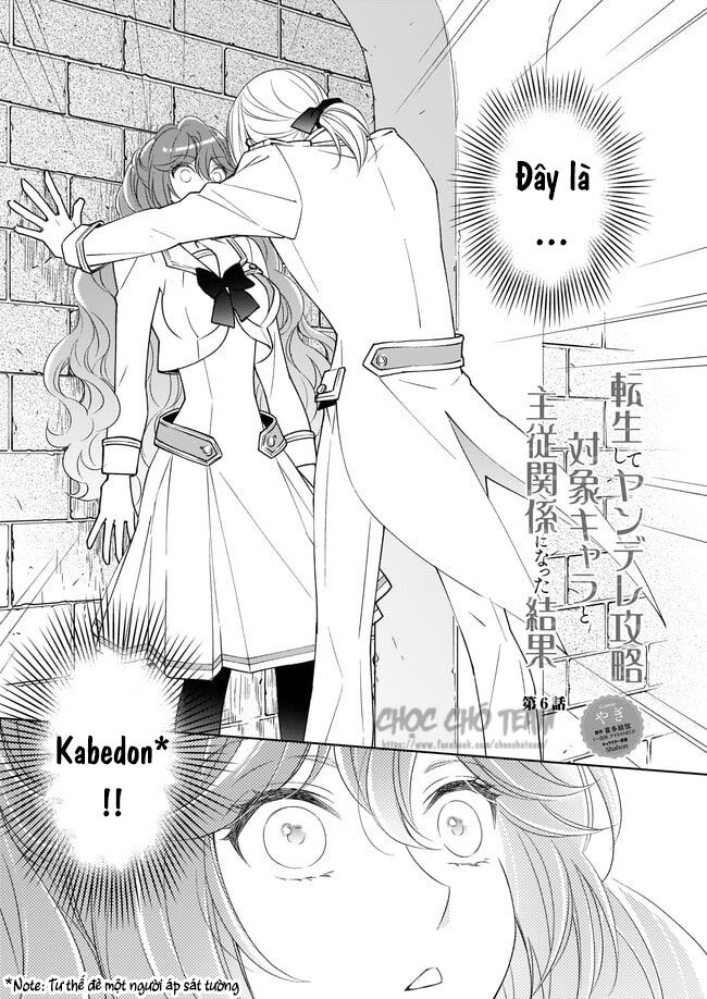 tensei shite yandere kouryaku yaishou kyara to shujuukankei ni natta kekka chapter 6 3