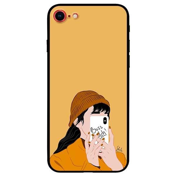Ốp lưng dành cho iPhone 7 / iPhone 8 - iPhone Se 2020 - 7 Plus / 8 Plus mẫu Bé Gái Chụp Ảnh