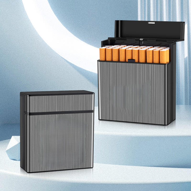 Hộp Đựng Thuốc 40 Điếu Vân Xước Nhiều Màu