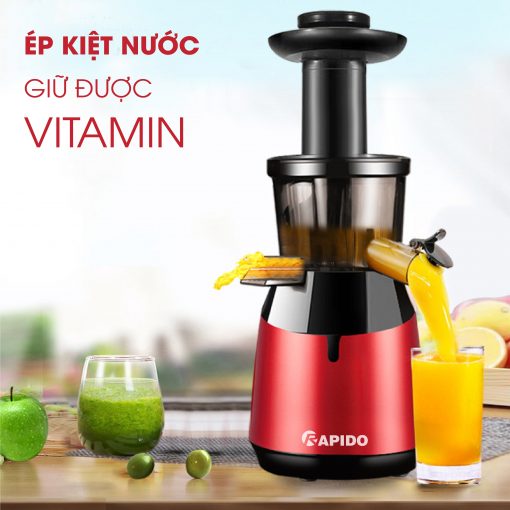 Máy ép chậm hoa quả - rau củ Rapido RSJ150