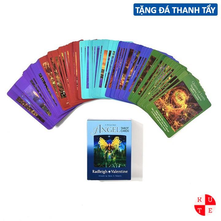 Bộ Bài Tarot Angel 78 Lá Bài Tặng Đá Thanh Tẩy