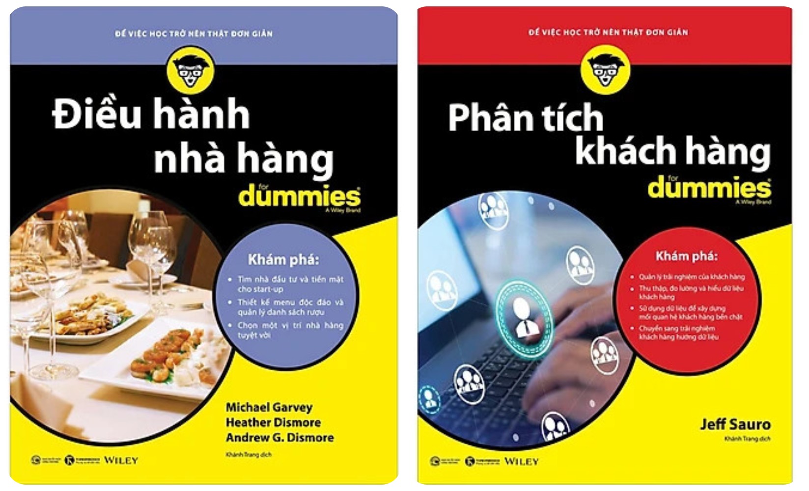 Combo 2Q: Điều Hành Nhà Hàng For Dummies + Phân Tích Khách Hàng For Dummies