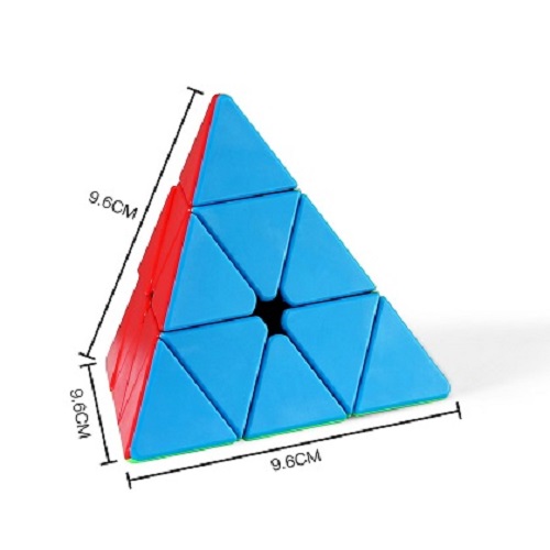 Đồ chơi rubik biến thể 3 tầng không viền màu sắc đẹp