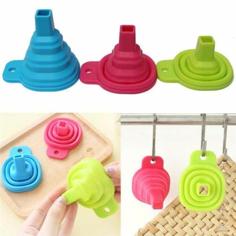 Phễu silicon gấp gọn tiện lợi cho cả du lịch