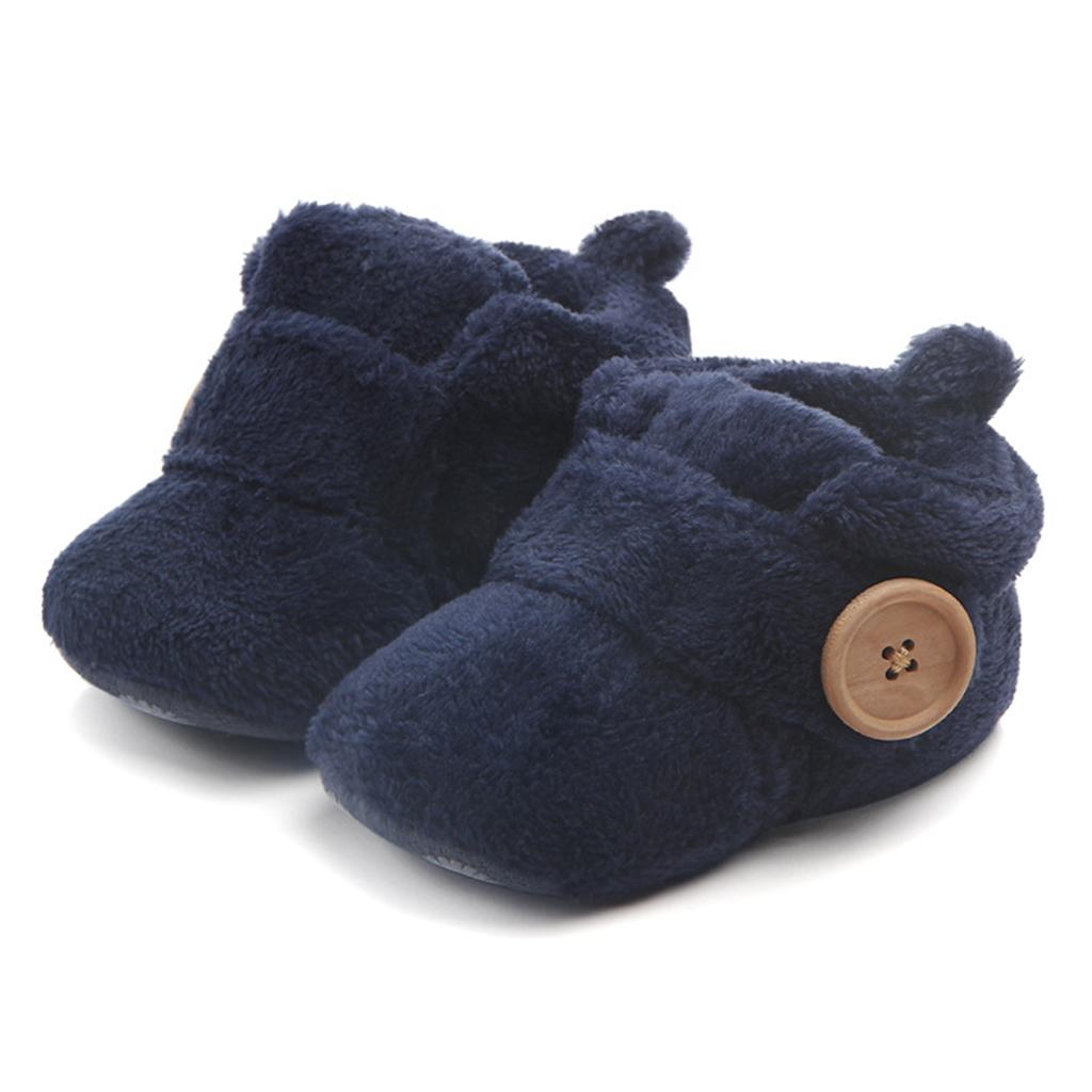Baby Soft Cloth Sole Shoes Winter Warm Toddler Shoes