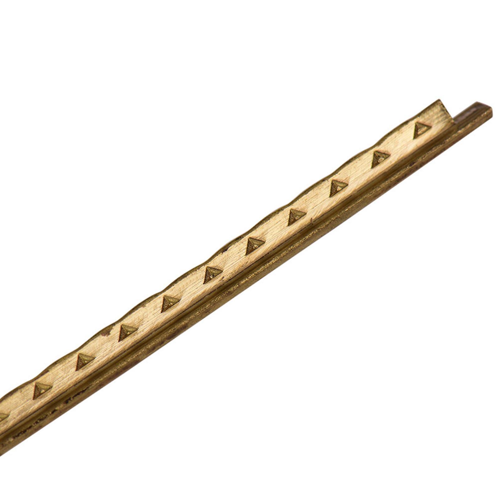 20Pcs Guitar Fret Wires Brass Fret Wire for Classical Guitar Electric Guitar