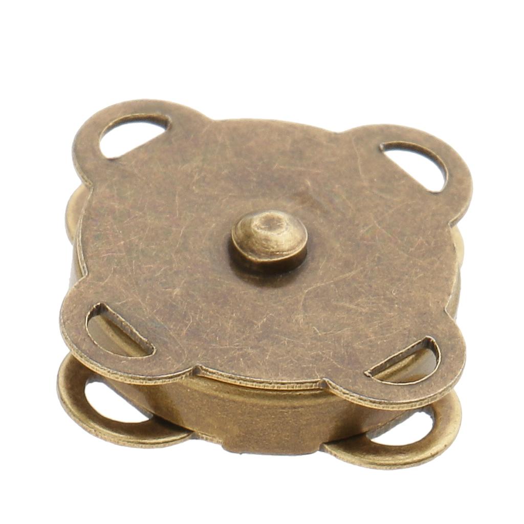 20 Bộ Từ Tính Móc Cài Khóa Hít Nút Bấm Dành Cho Ví Túi Xách Túi May Thủ Công